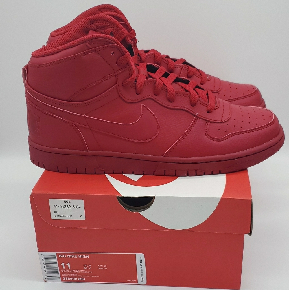 Nike "Big Nike" High Gym Red